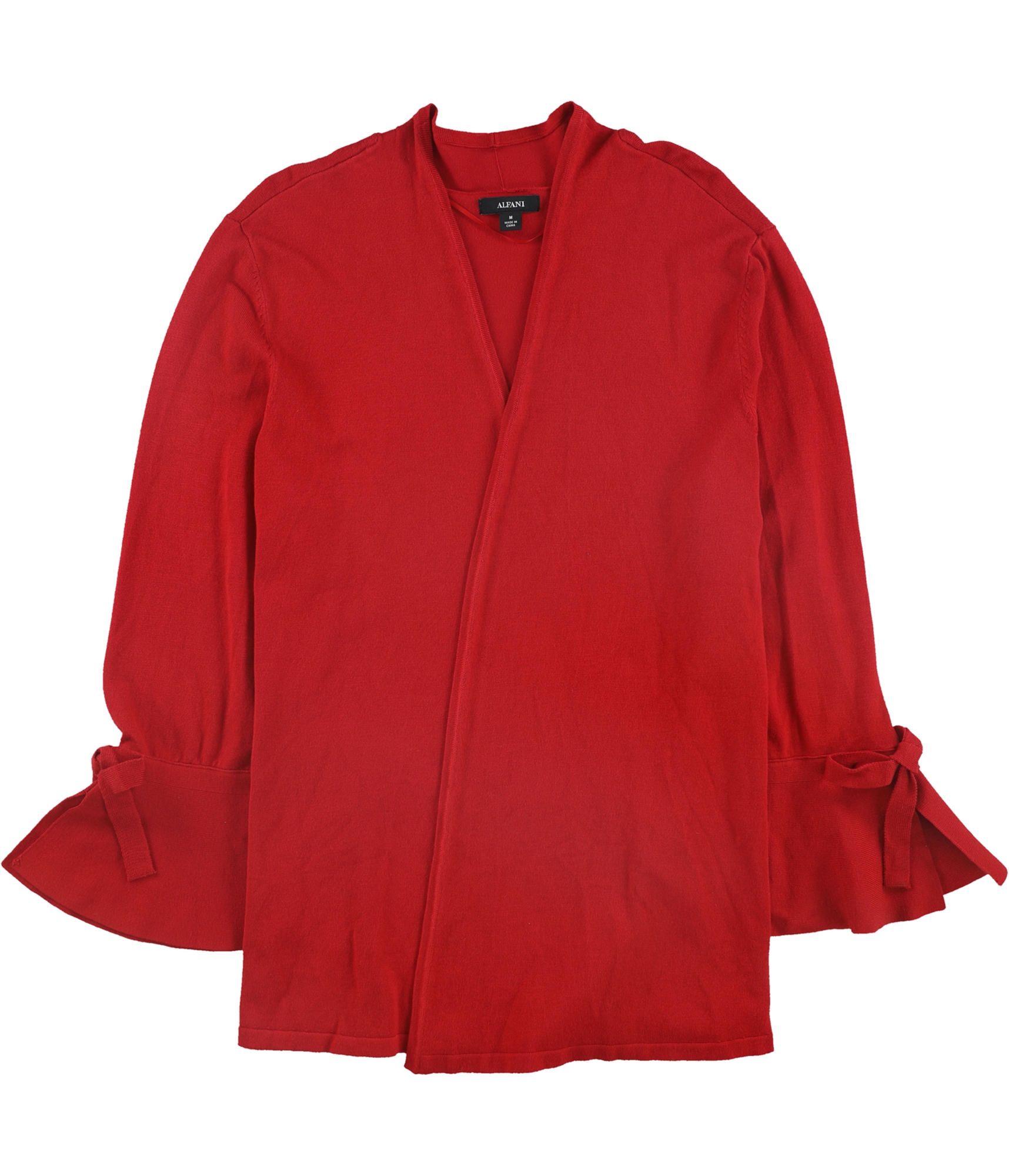 Alfani Womens Tie-Sleeve Cardigan Sweater - Picture 10 of 11