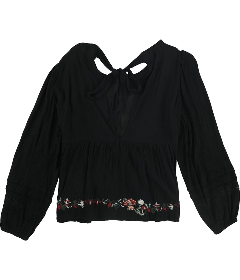 American Eagle Womens Floral Peasant Blouse