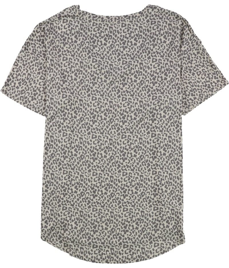 American Eagle Womens Leopard Basic T-Shirt
