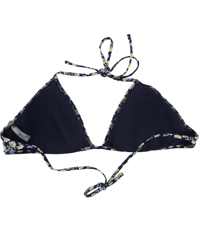 American Eagle Womens Floral Triangle Bikini Swim Top