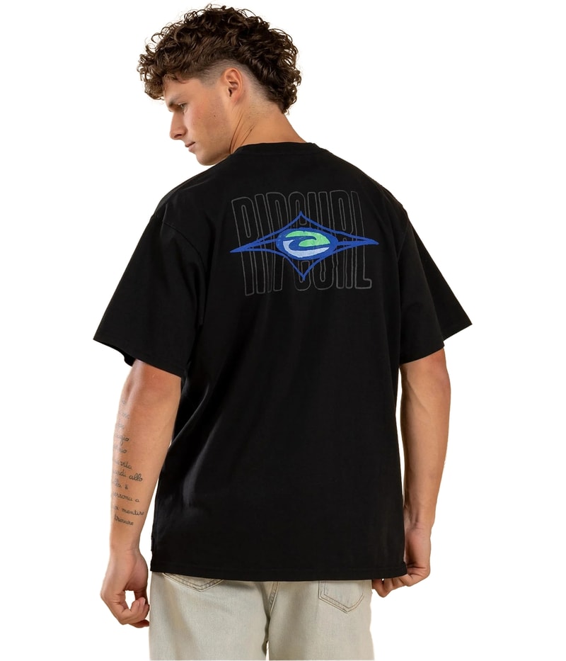 Rip Curl Mens Raw Energy Maxxed Graphic T-Shirt