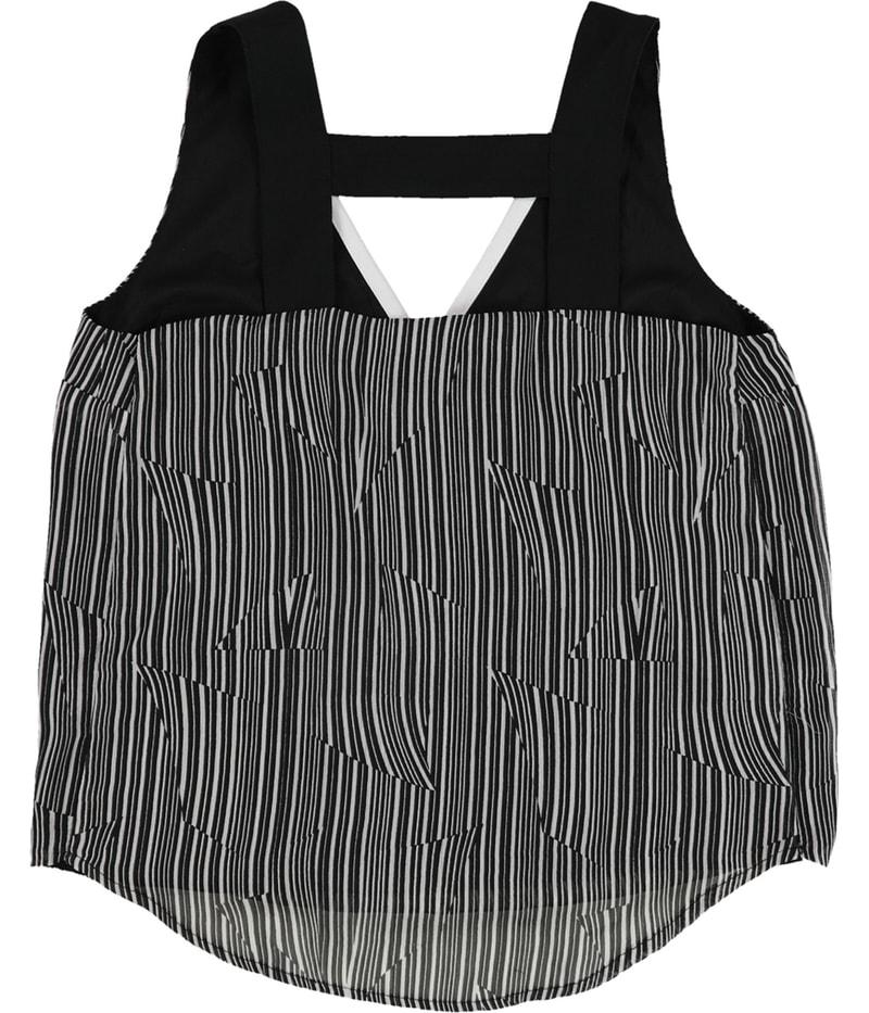 bar III Womens Surplice Wrap Blouse