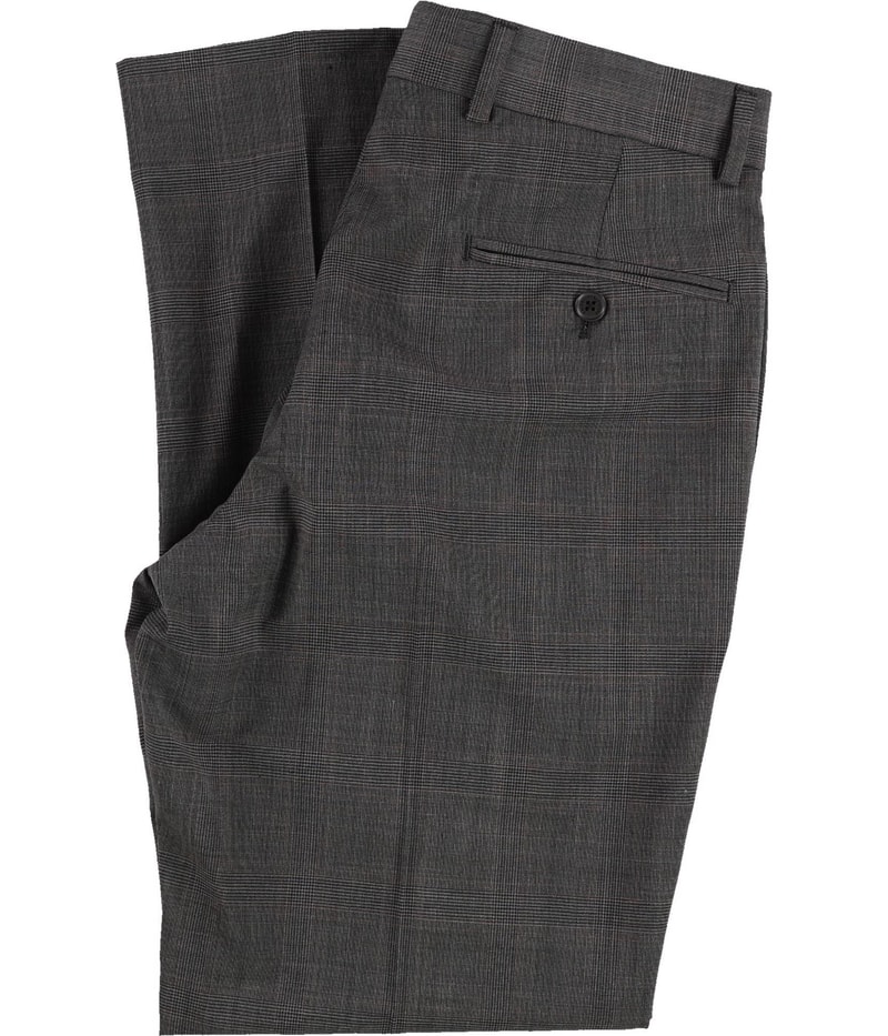 Brooks Brothers Mens Classic Fit Stretch Wool Blend Straight Leg Casual Pants