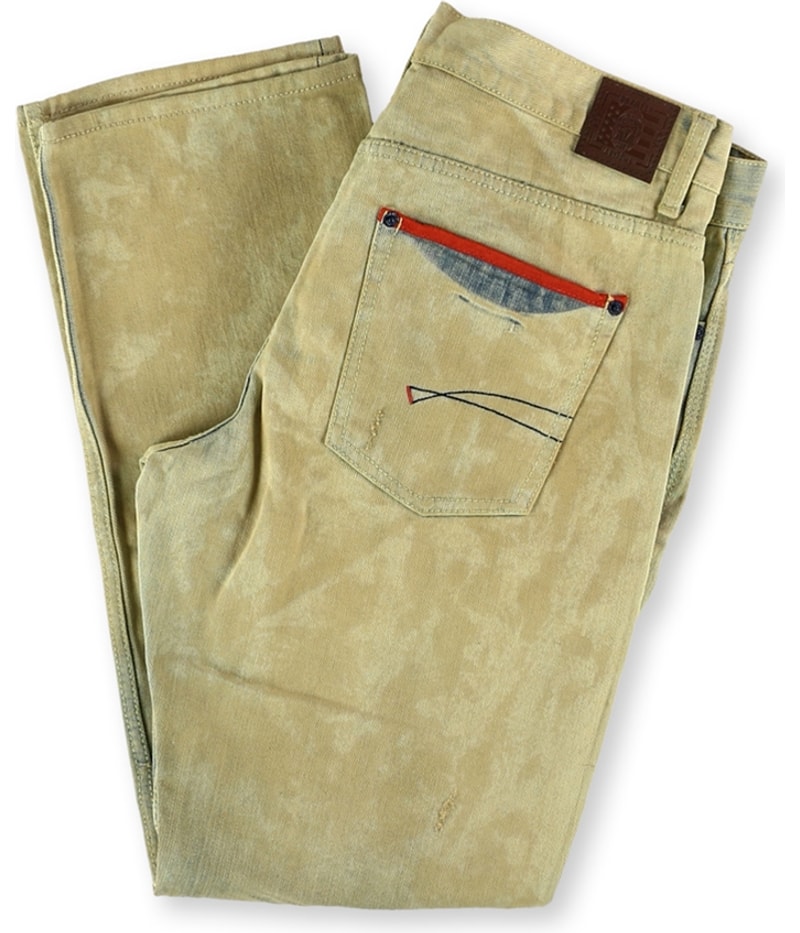 Born Fly Mens The Guan Denim Regular Straight Leg Jeans