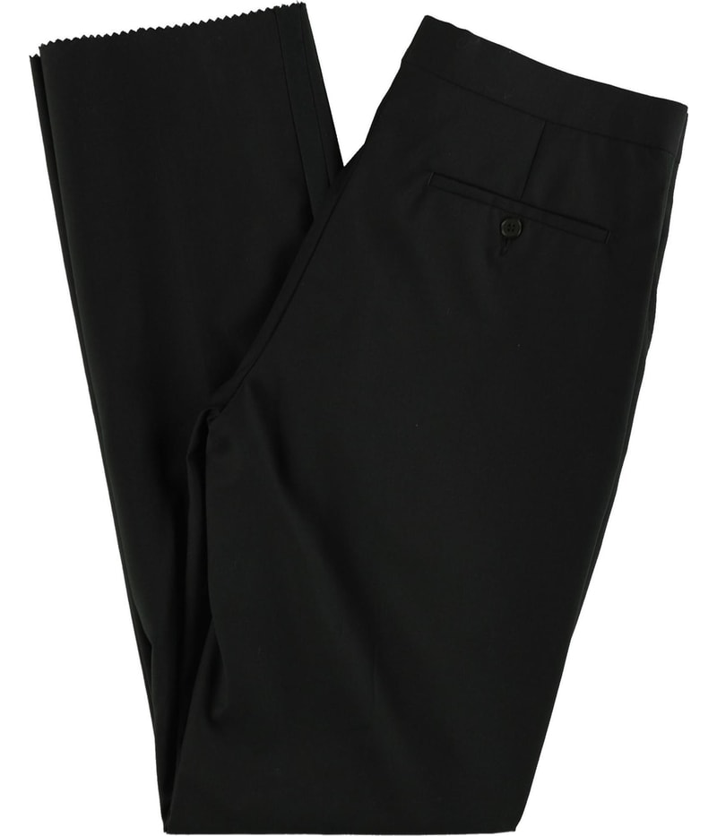 Kenneth Cole Mens Tuxedo Tapered Slim Slacks Dress Pants