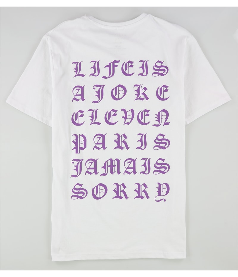 Elevenparis Mens Jamals Sorrd Graphic T-Shirt