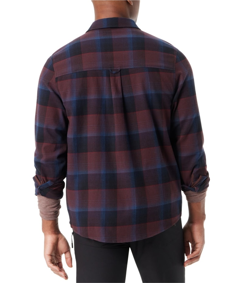 BASS OUTDOOR Mens Flannel Button Up Shirt