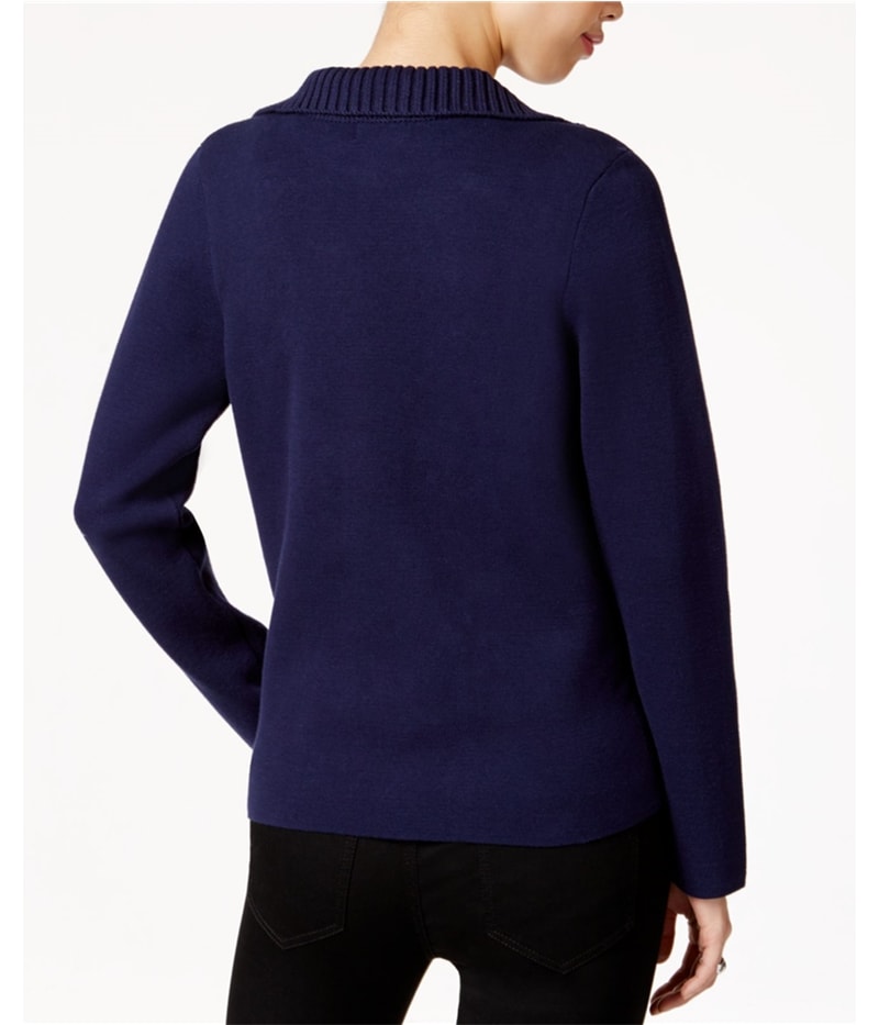 maison Jules Womens Double Breasted Pea Coat