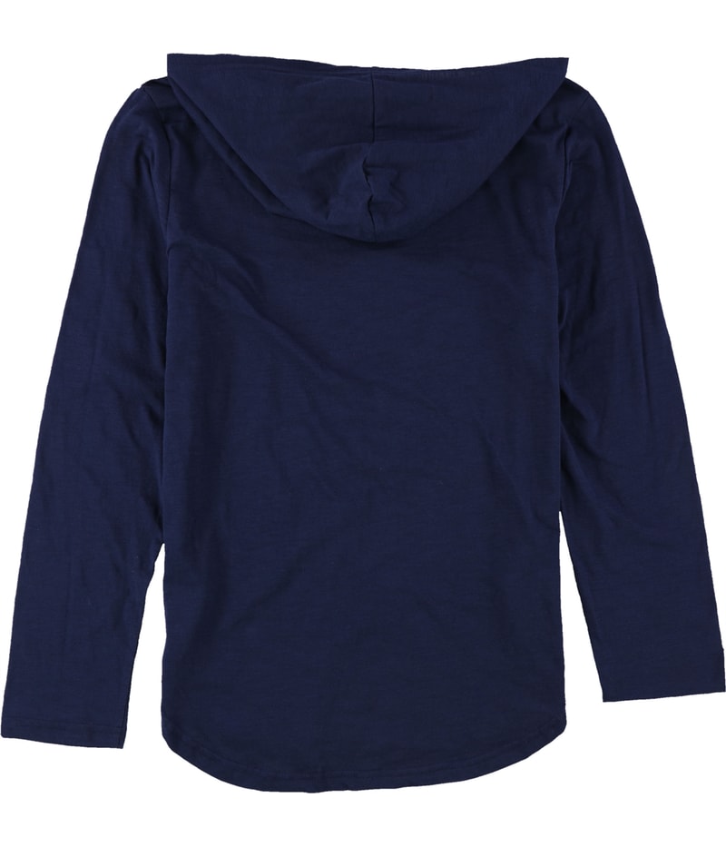 G-III Sports Womens Georgetown Hoyas Hooded Graphic T-Shirt