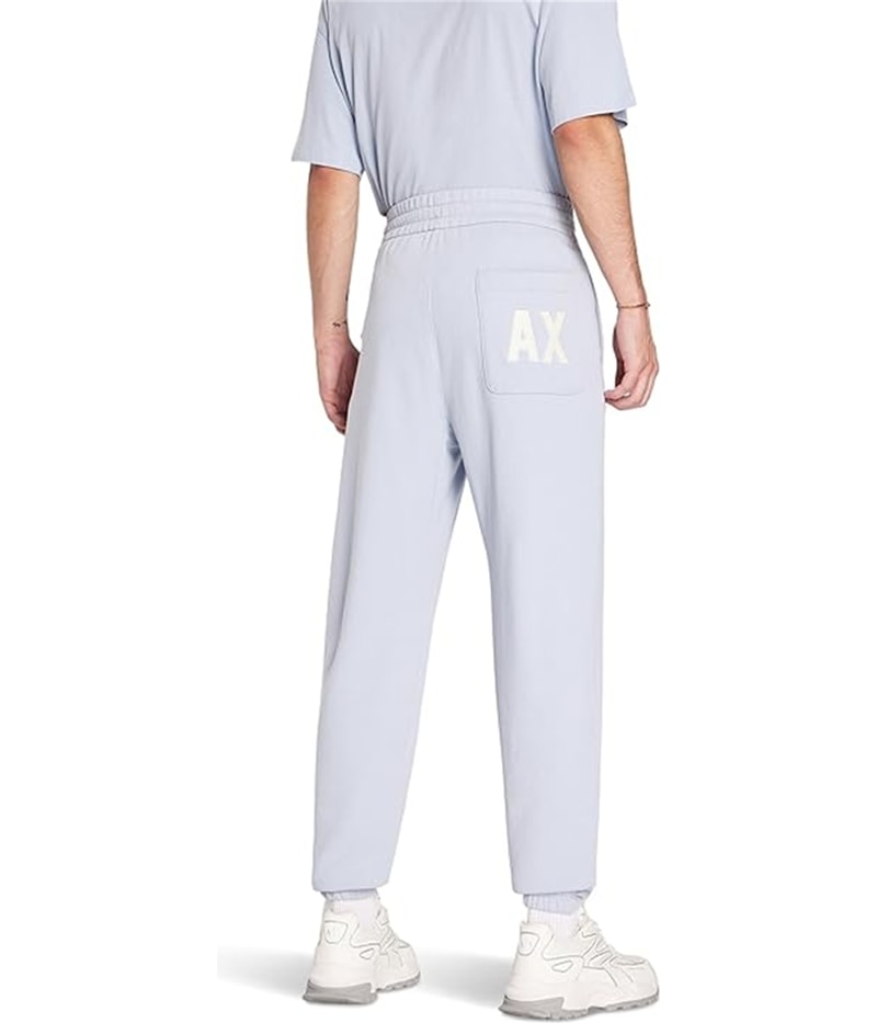 Armani Mens Logo Tapered Jogger Casual Pants, view 2