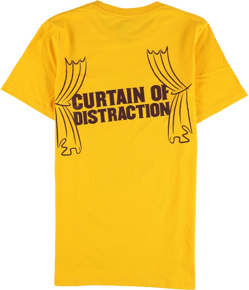 Adidas Mens 942 Crew Curtain of Distraction Graphic T-Shirt