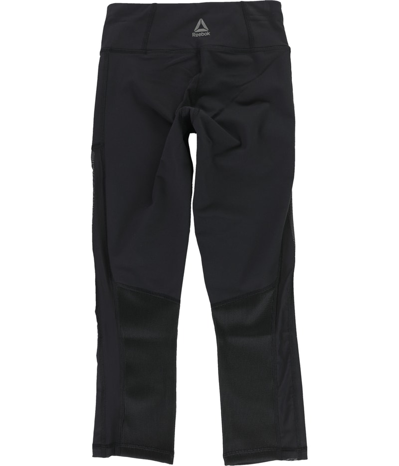 Reebok Womens C Lux 3/4 Tight Tapered Compression Leggings Athletic Pants