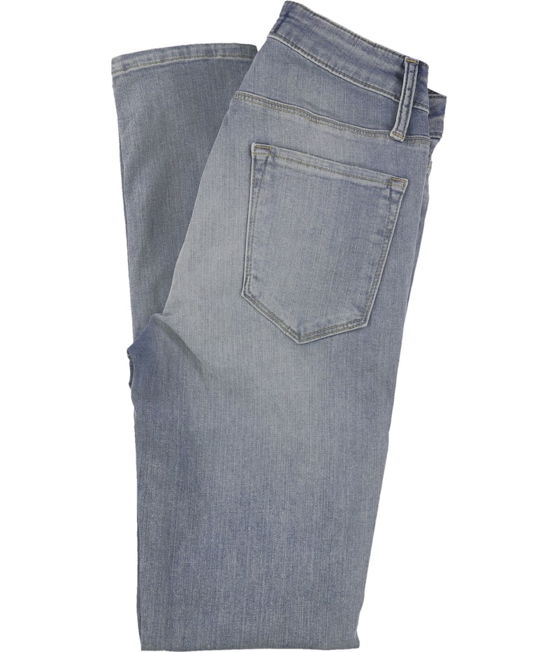 DSTLD Womens High-Rise Tapered Skinny Jeans