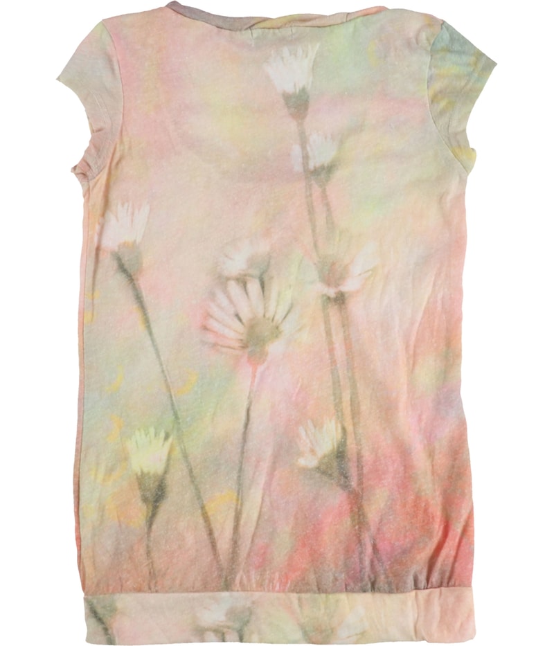 dELiA*s Womens Nikki Watercolor Graphic T-Shirt