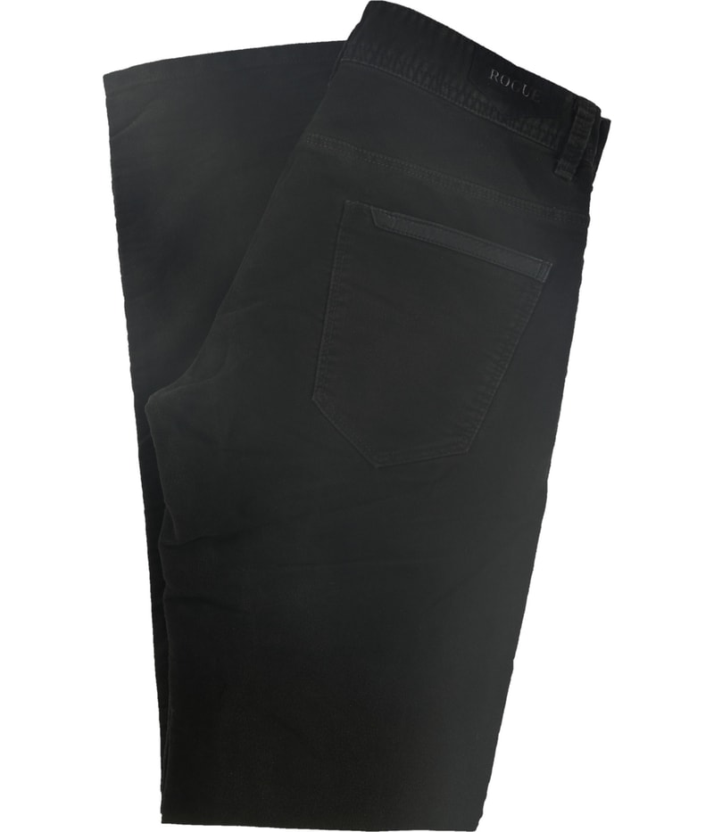 Rogue State Mens Solid Straight Leg Casual Pants