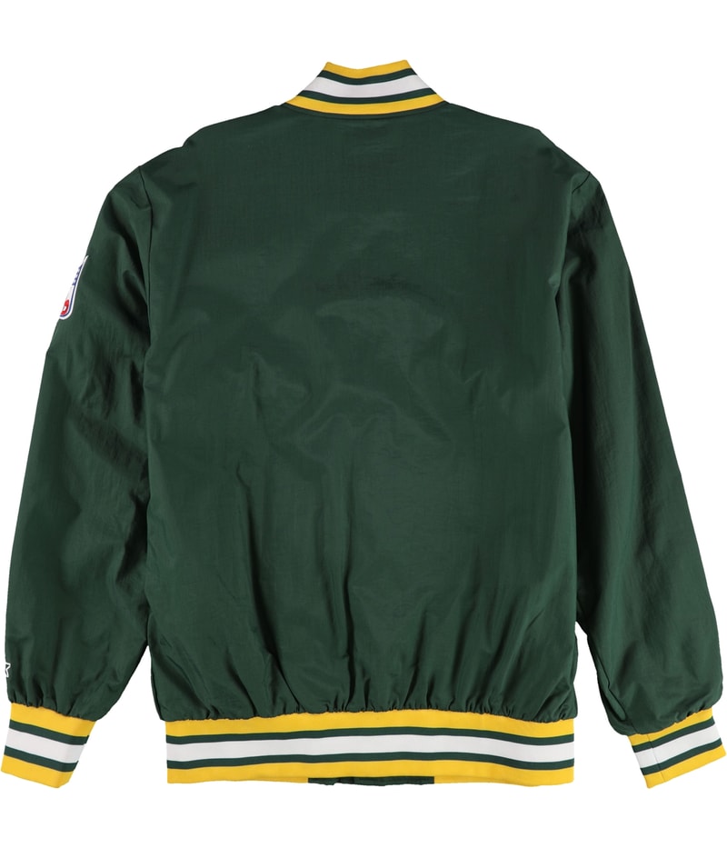 STARTER Mens Green Bay Packers Varsity Jacket