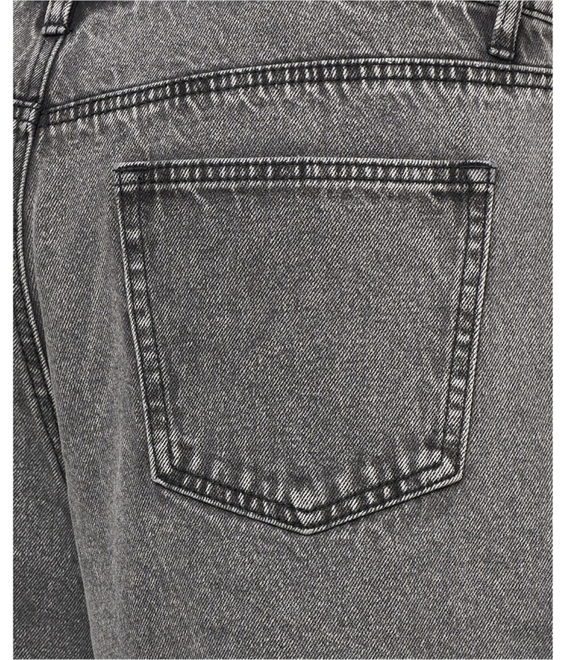 LAZER Mens Loose-Fit Casual Denim Shorts, view 2