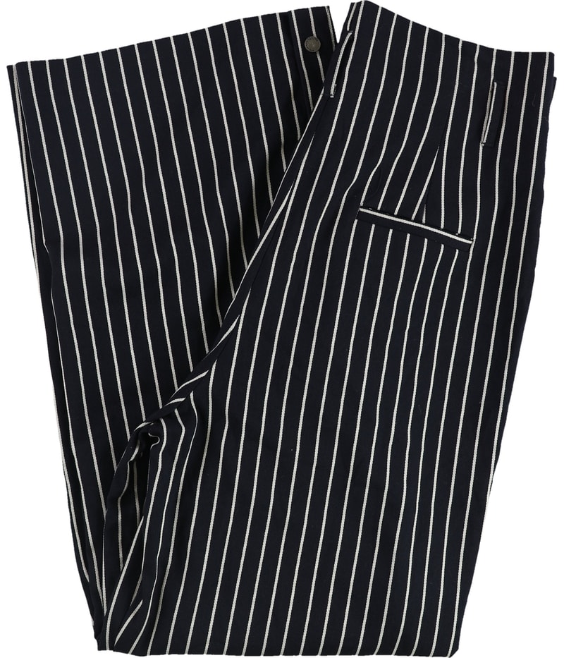 Rachel Roy Womens Striped Straight Leg Casual Pants