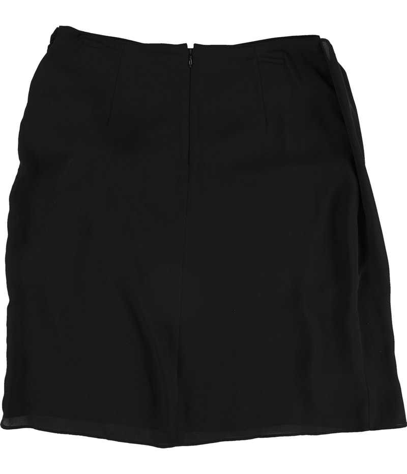 bar III Womens Chiffon Knot Asymmetrical Skirt