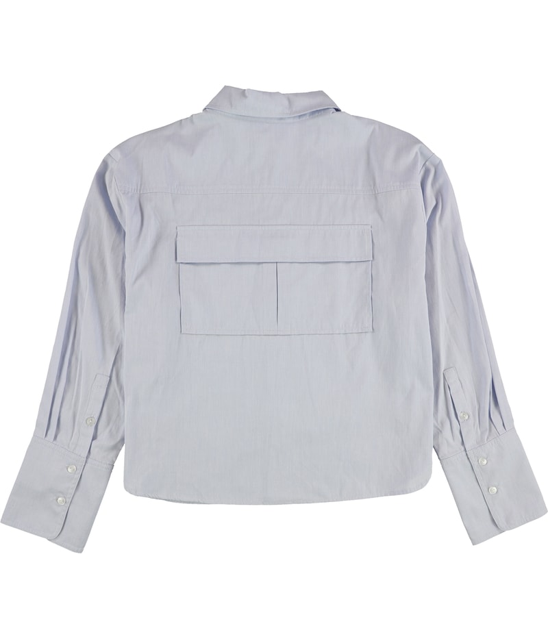 Parker Womens Solid Button Up Shirt