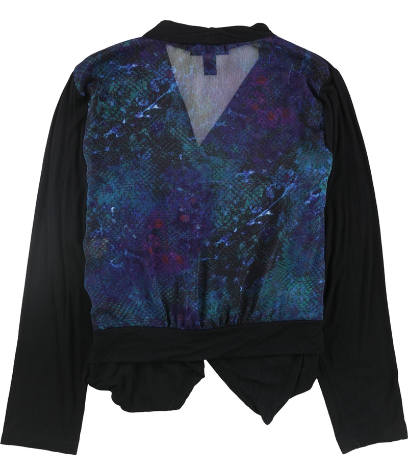I.N.C Womens Draped Cardigan Sweater