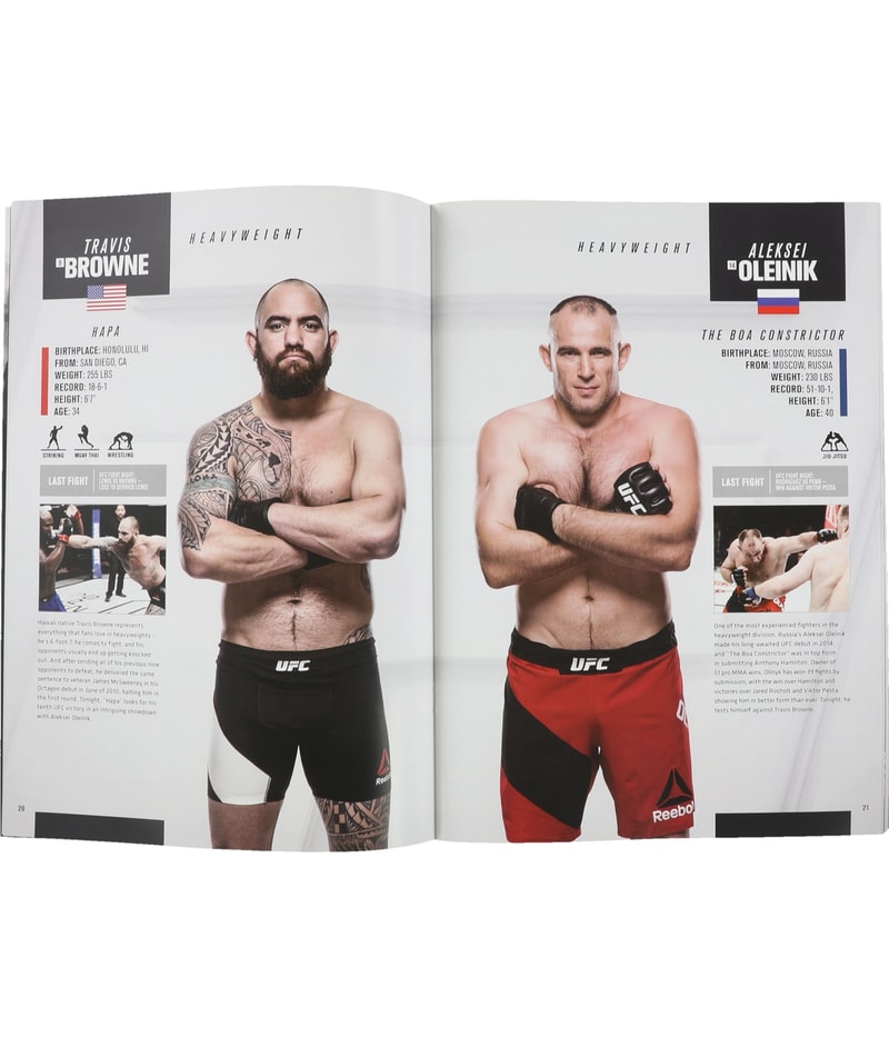 UFC Unisex 213 Nunes vs Shevchenko 2 Official Program