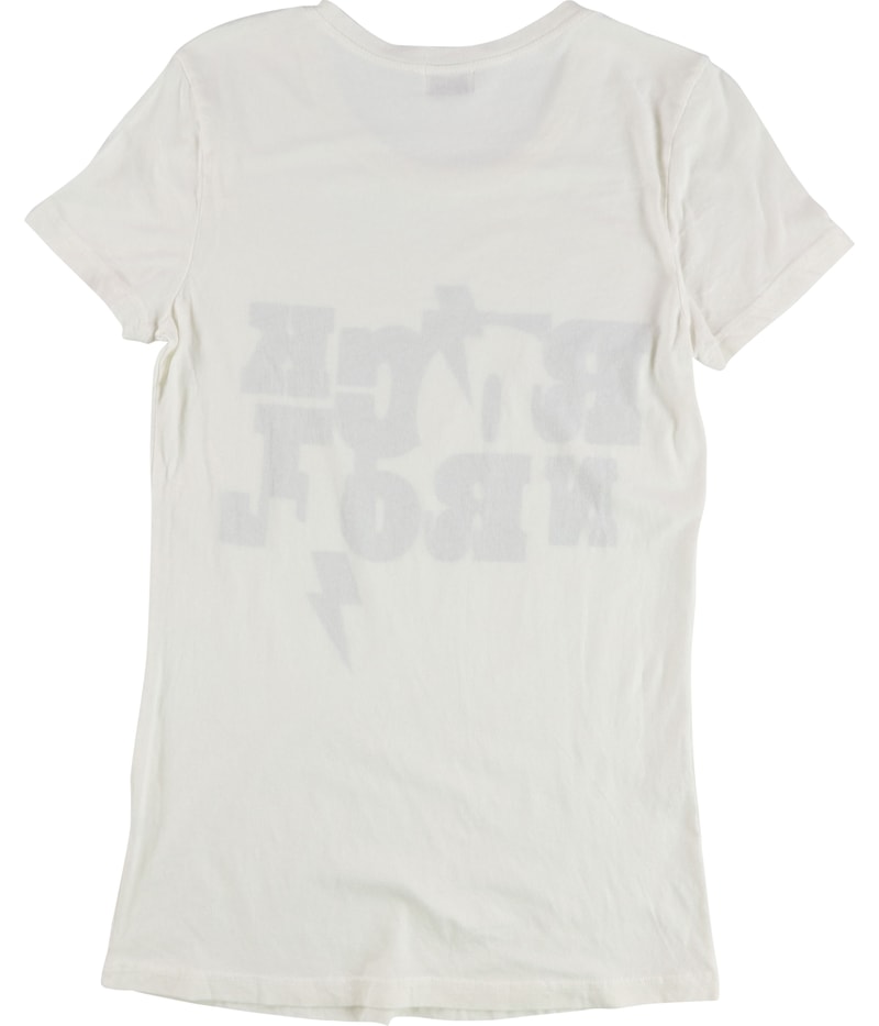 Scratch Womens Rock N Roll Graphic T-Shirt