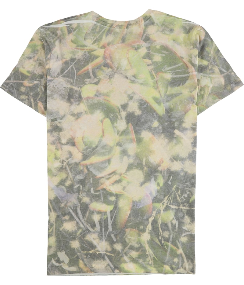 Next Level Mens Plant Image Print Graphic T-Shirt