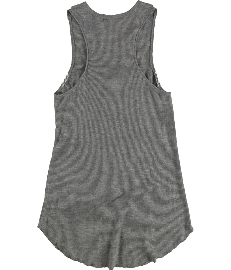 P.J. Salvage Womens Stars & Stripes Waffle Pajama Sleep Tank Top