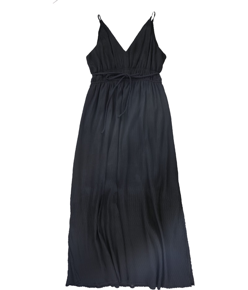 Taylor Womens Tie Waist, Textured Maxi Dress, view 2