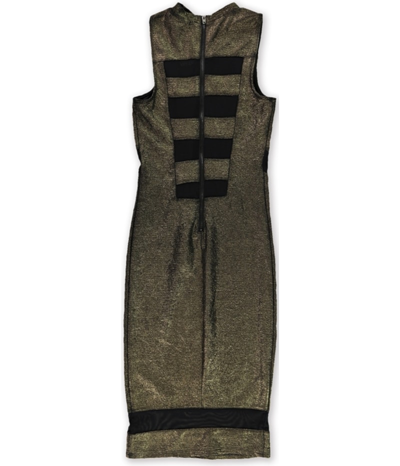 Material Girl Womens Shimmery Sheath Dress