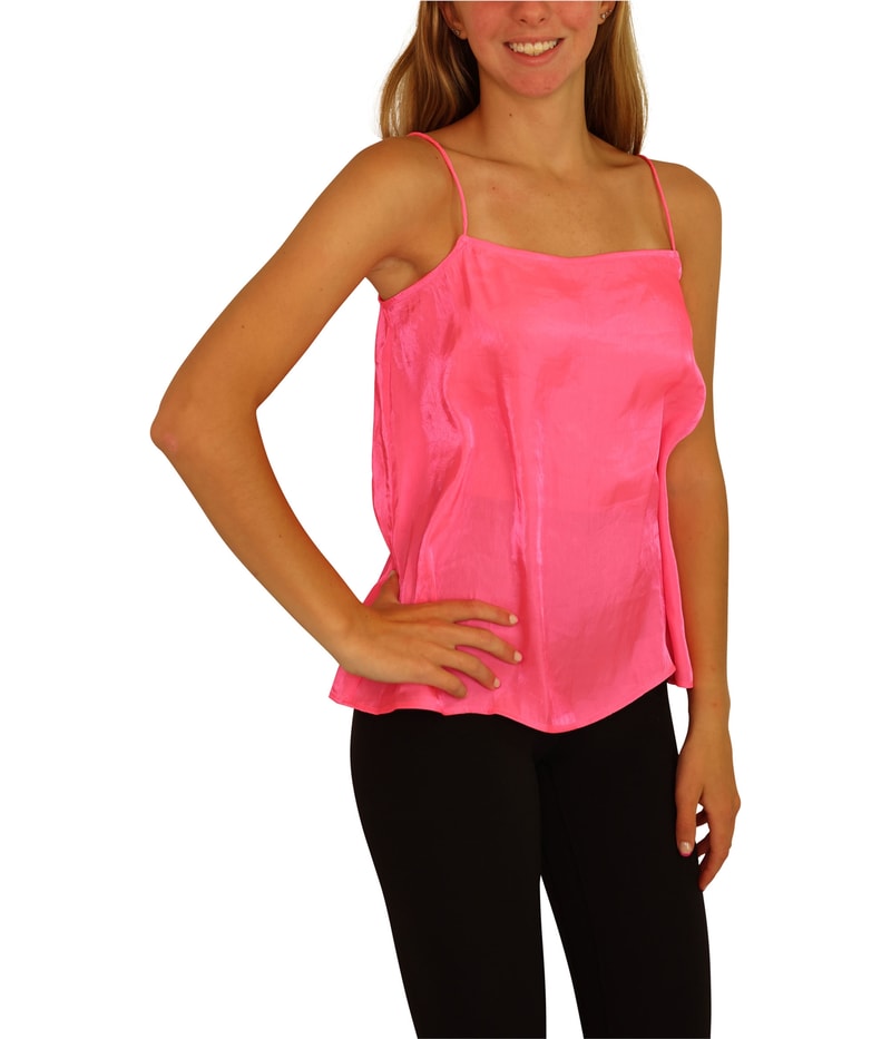 GUESS Womens Amari Liquid Cami Tank Top