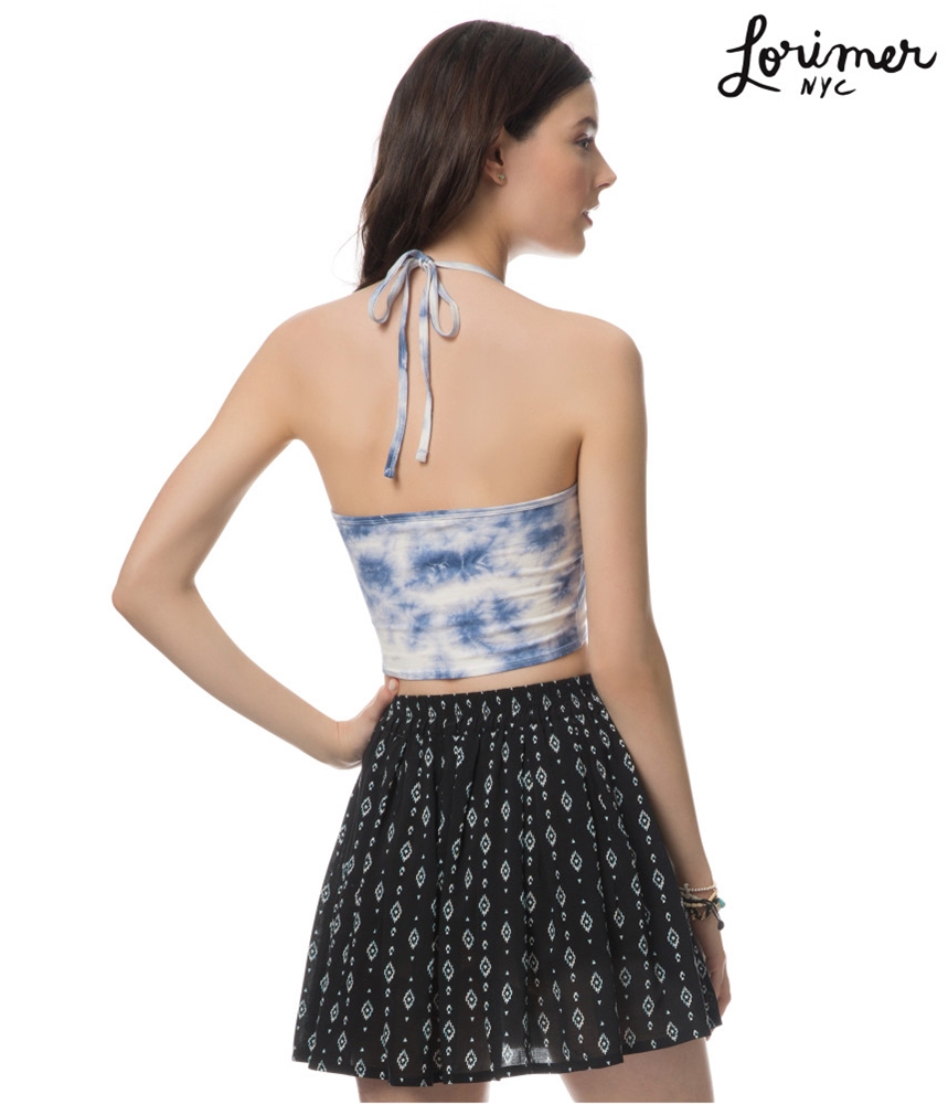 Aeropostale Womens Geo Flippy Mini Skirt - Picture 2 of 5