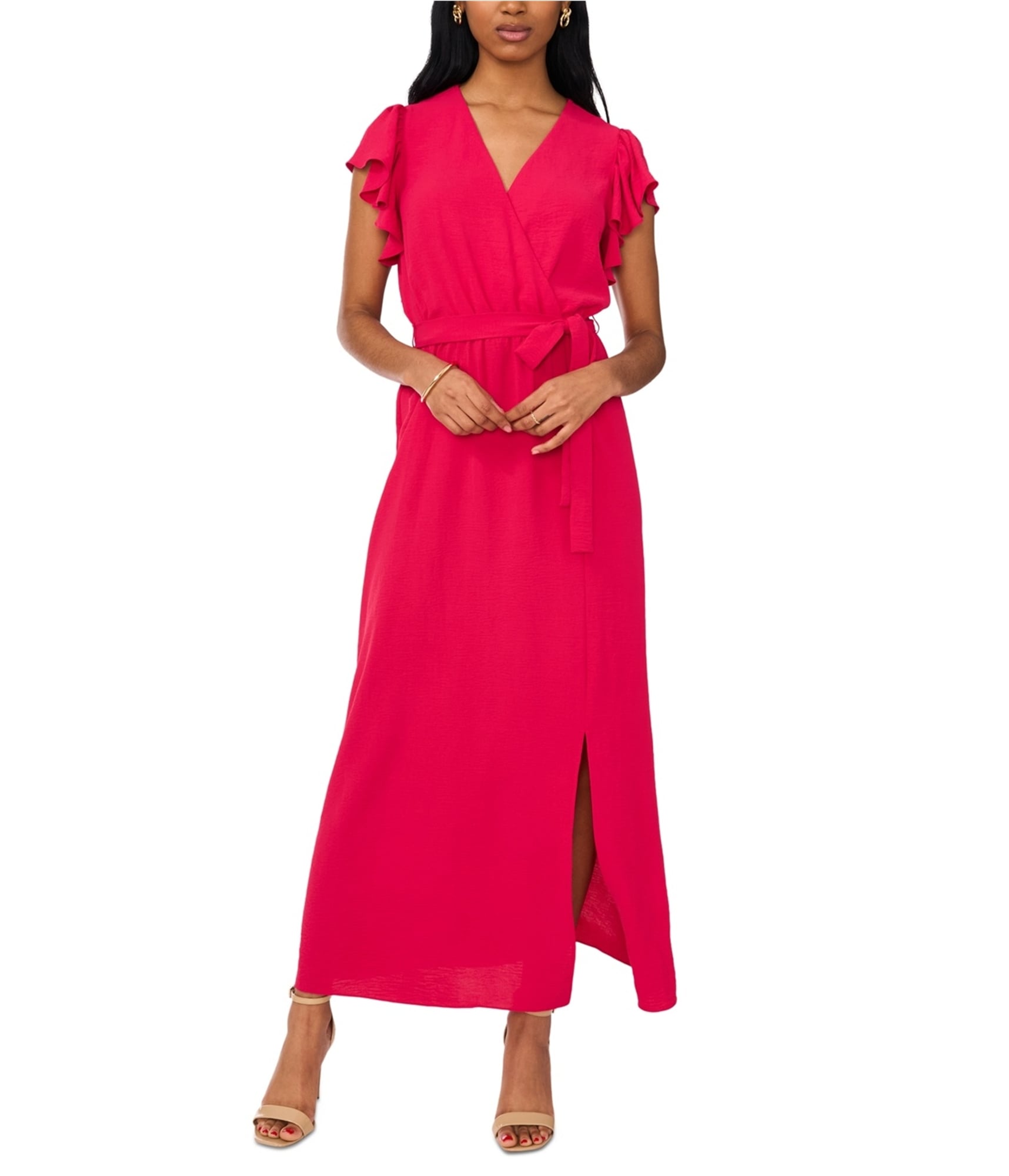 msk maxi dress Women's MSK Cotton Maxi Dress, Size: Large, Fig