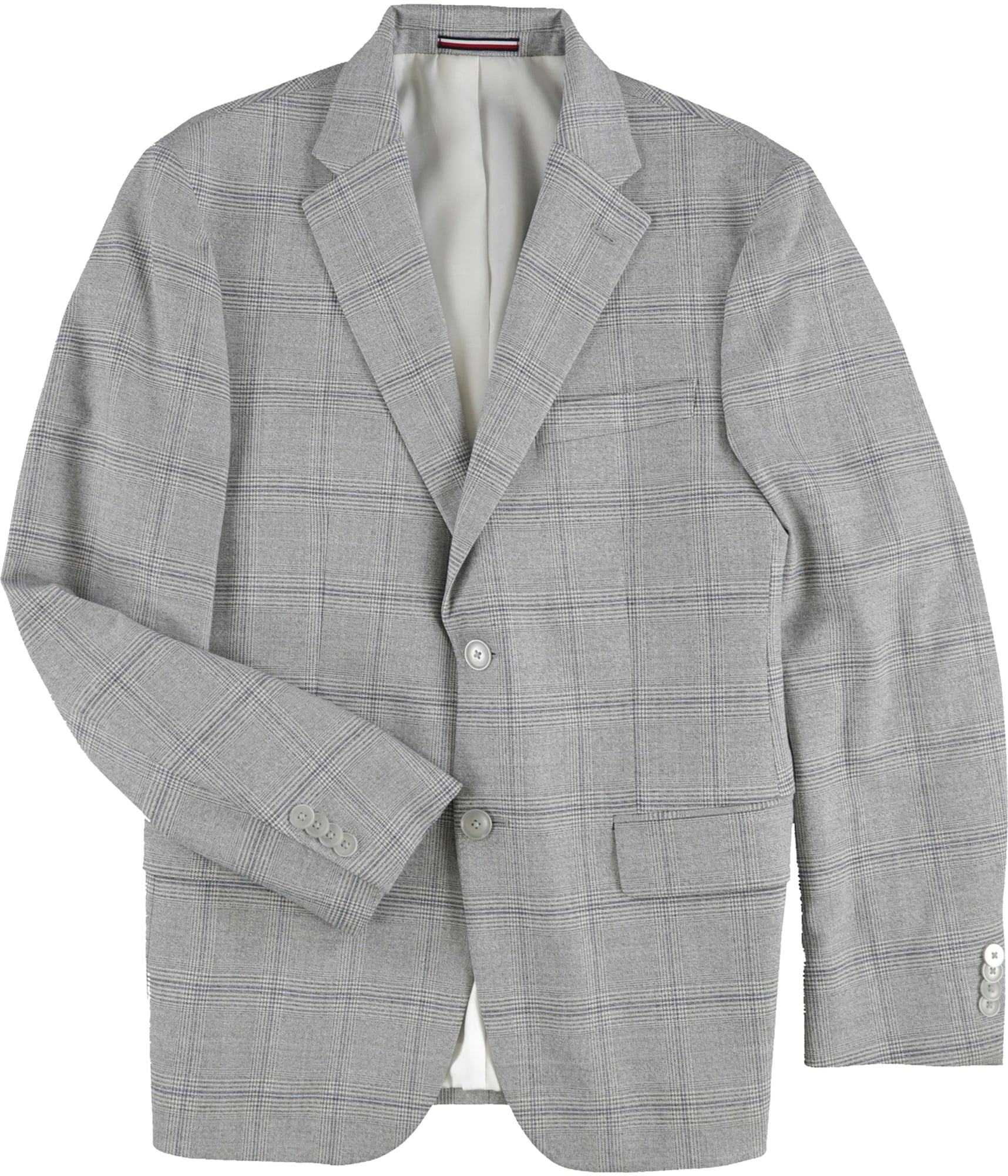 Tommy Hilfiger Mens Modern-Fit Glen Plaid Sport Coat - Picture 4 of 8