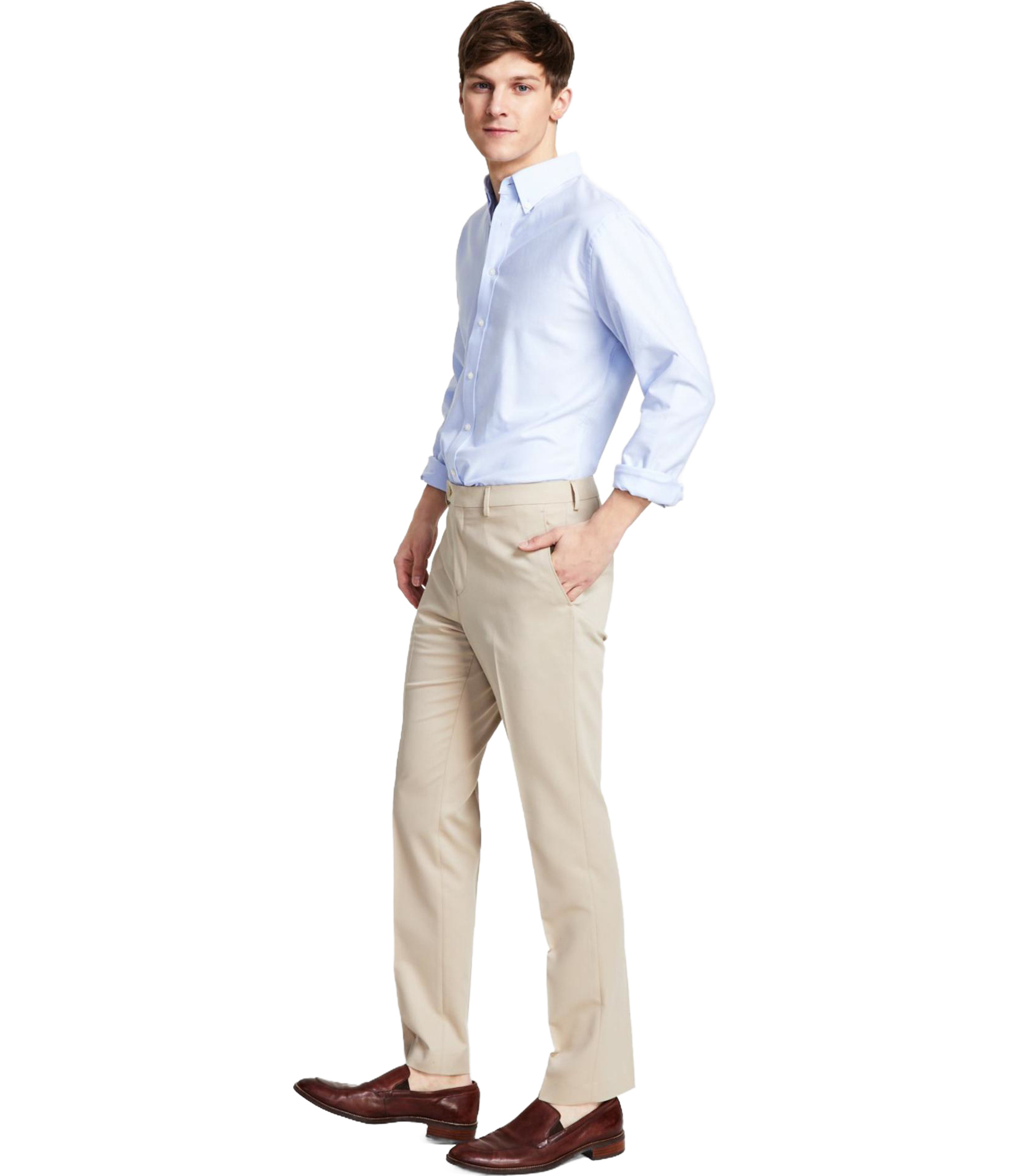 DKNY Mens Solid Dress Pants Slacks 8290₽
