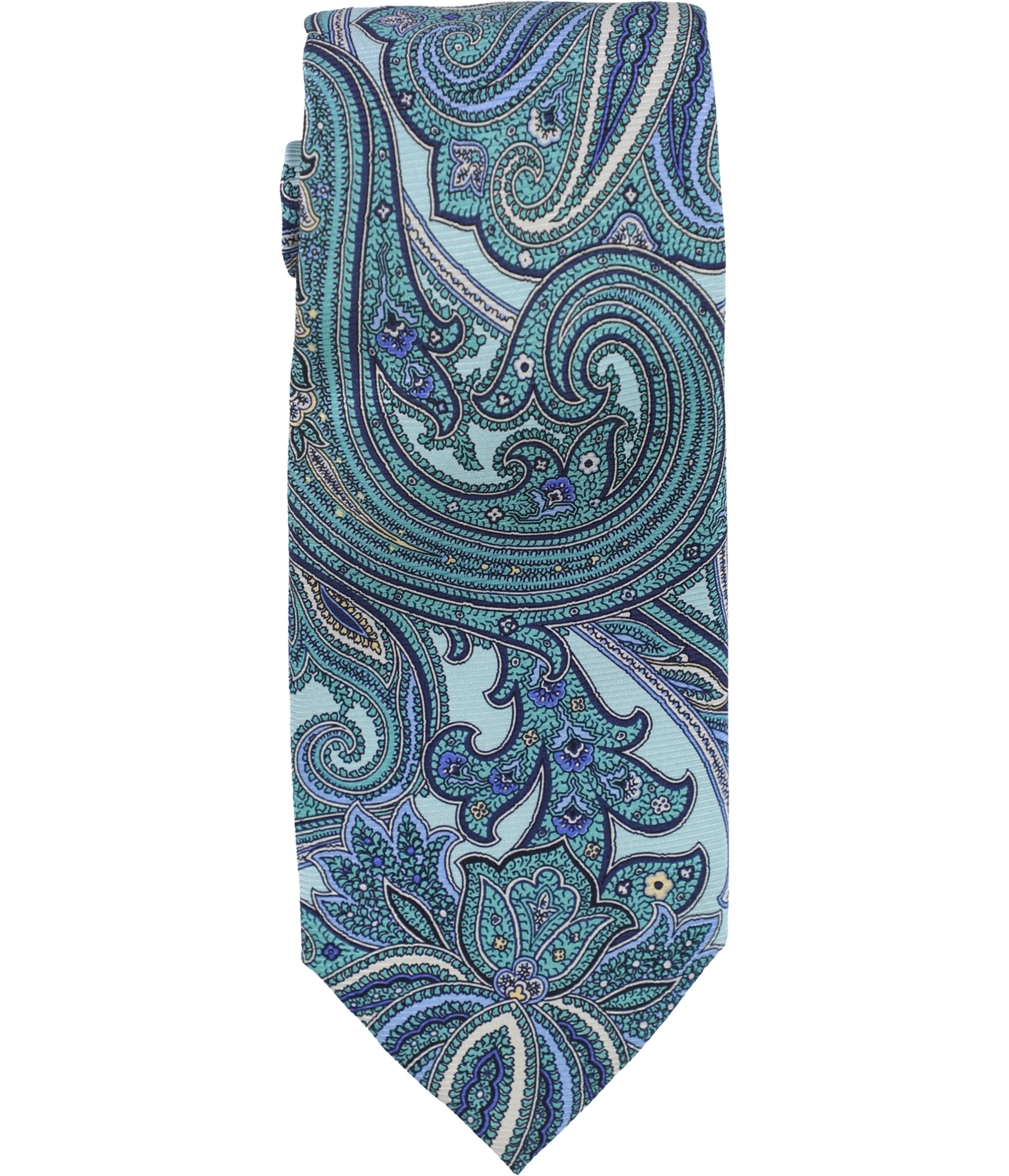 Мужской галстук-бабочка Tasso Elba с узором Пейсли мятный Один размер 5690₽