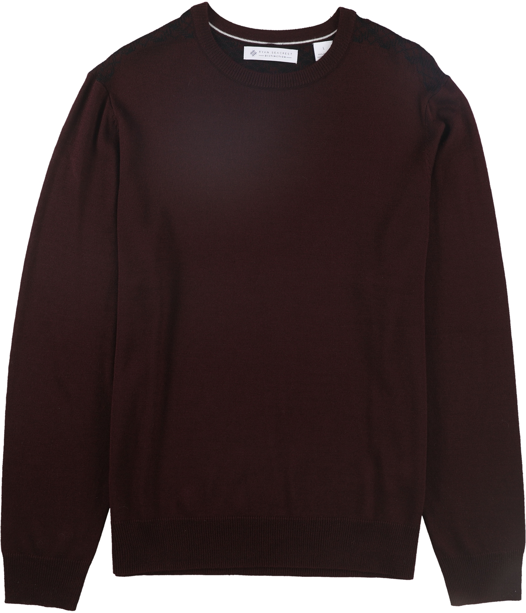 Свитер-пуловер в клетку Ryan Seacrest Mens Plaid Crew 6890₽