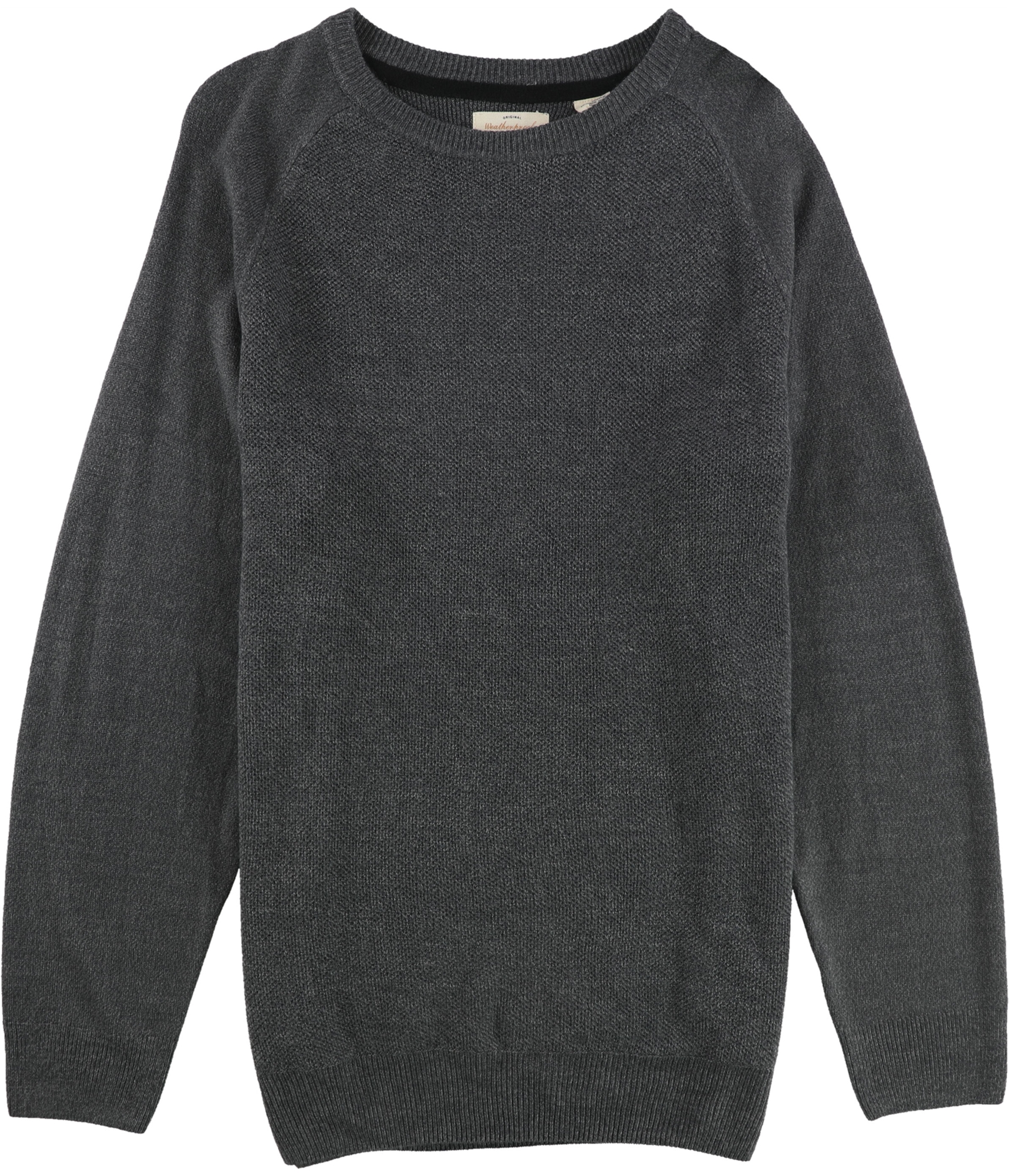 Weatherproof Mens Tuck Knit Raglan Pullover Sweater - Picture 2 of 3