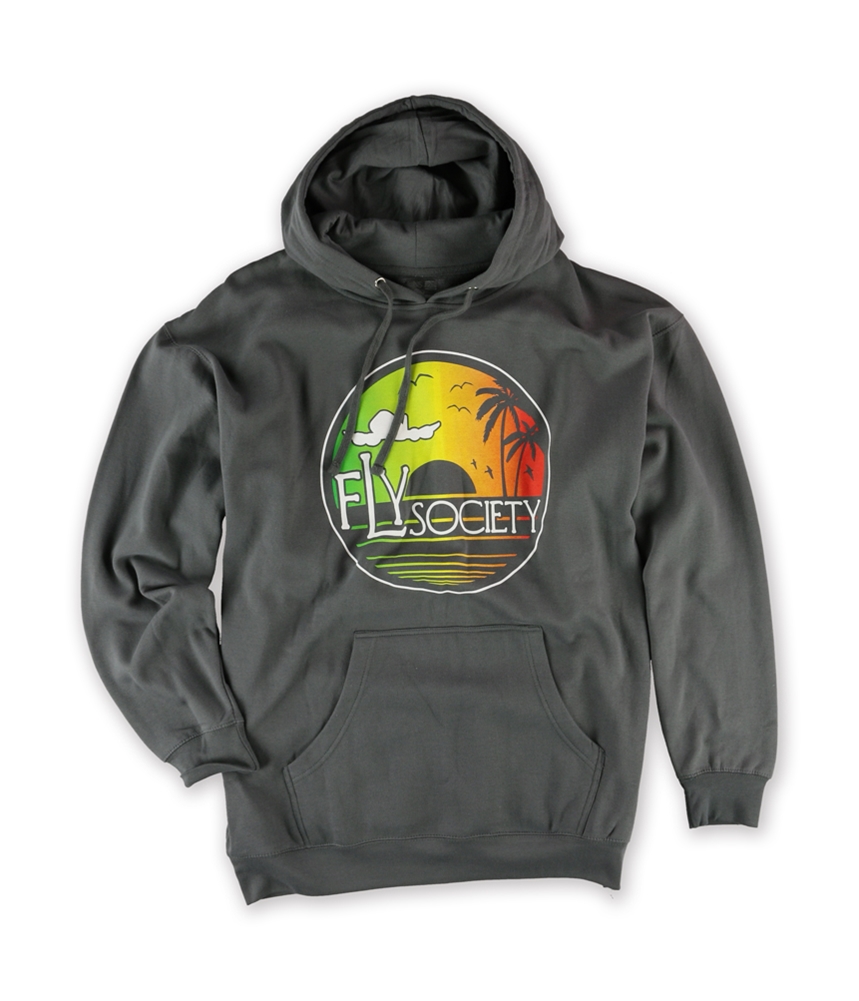 Fly Society Mens The Fly Life Hoodie Sweatshirt - Picture 2 of 2