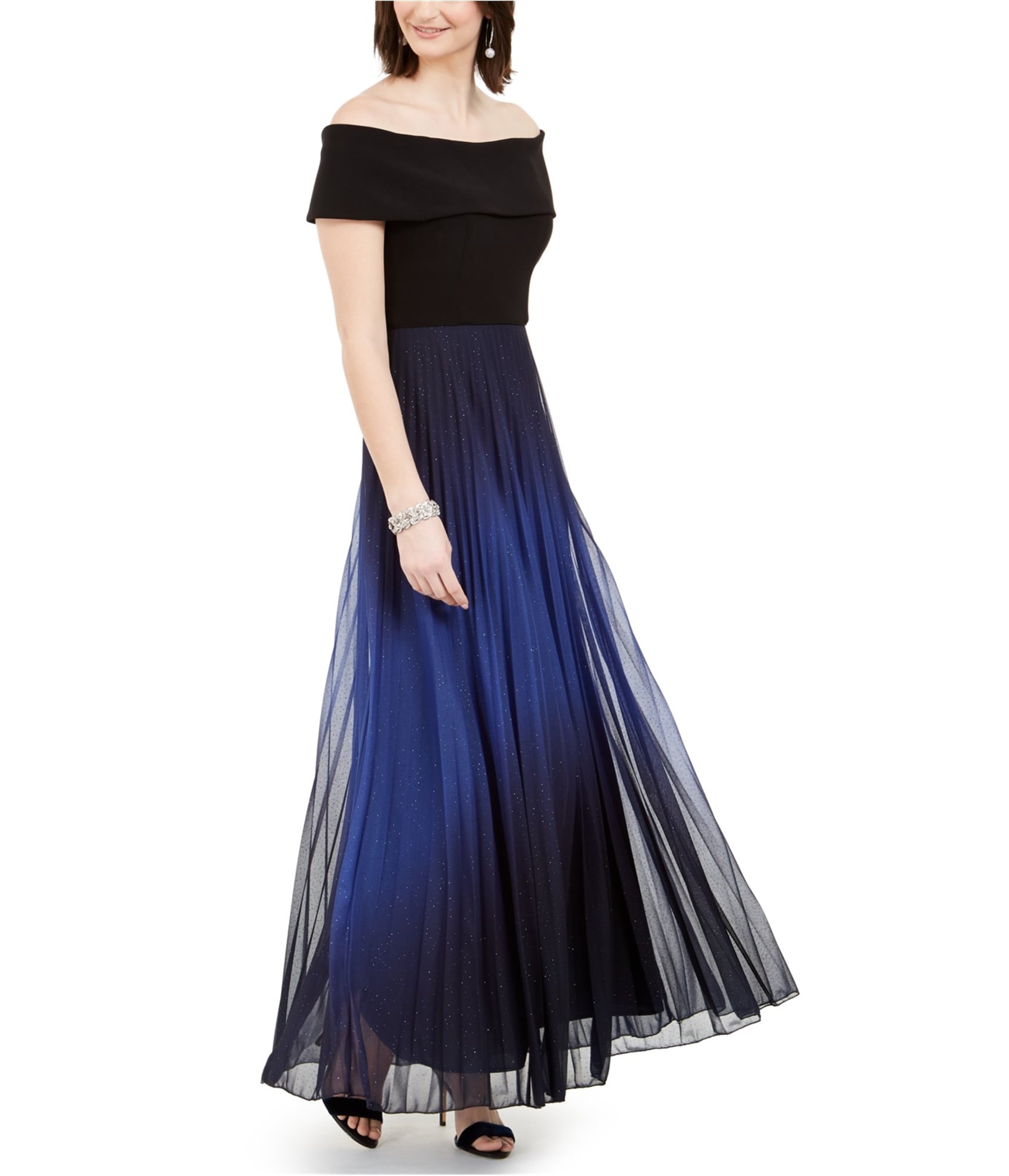 betsy and adam fit and flare dress New Collection Betsy & Adam Petite Off-the-Shoulder Fit & Flare Gown Size 8P US . . #dress #newcollection #dress #Summer2026 #wedding