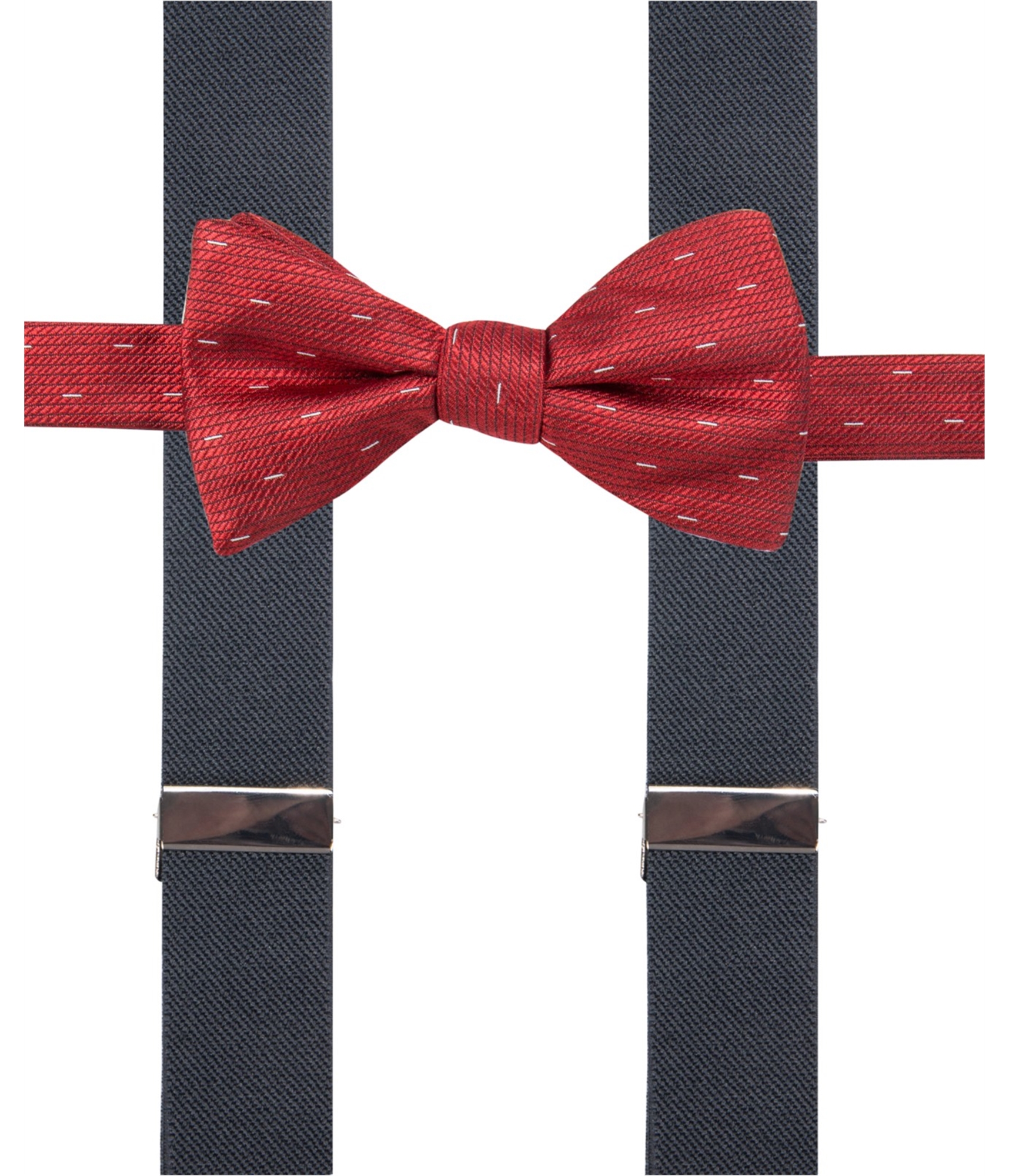 Alfani Mens Bow Tie Medium Suspenders 5690₽