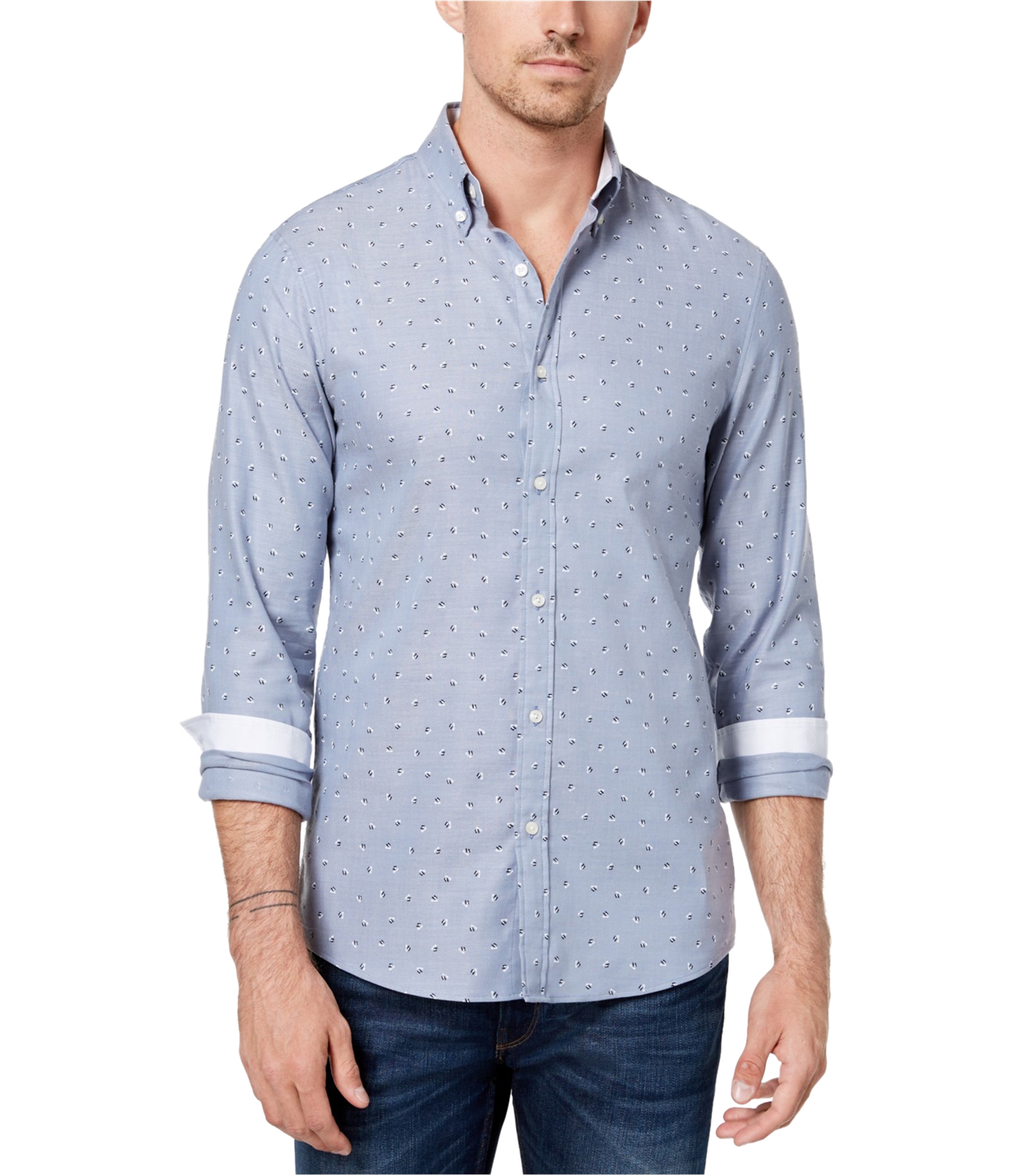 michael kors dress shirts review Michael Kors Men's Regular Fit Comfort Stretch Dress Shirt - Forest Green