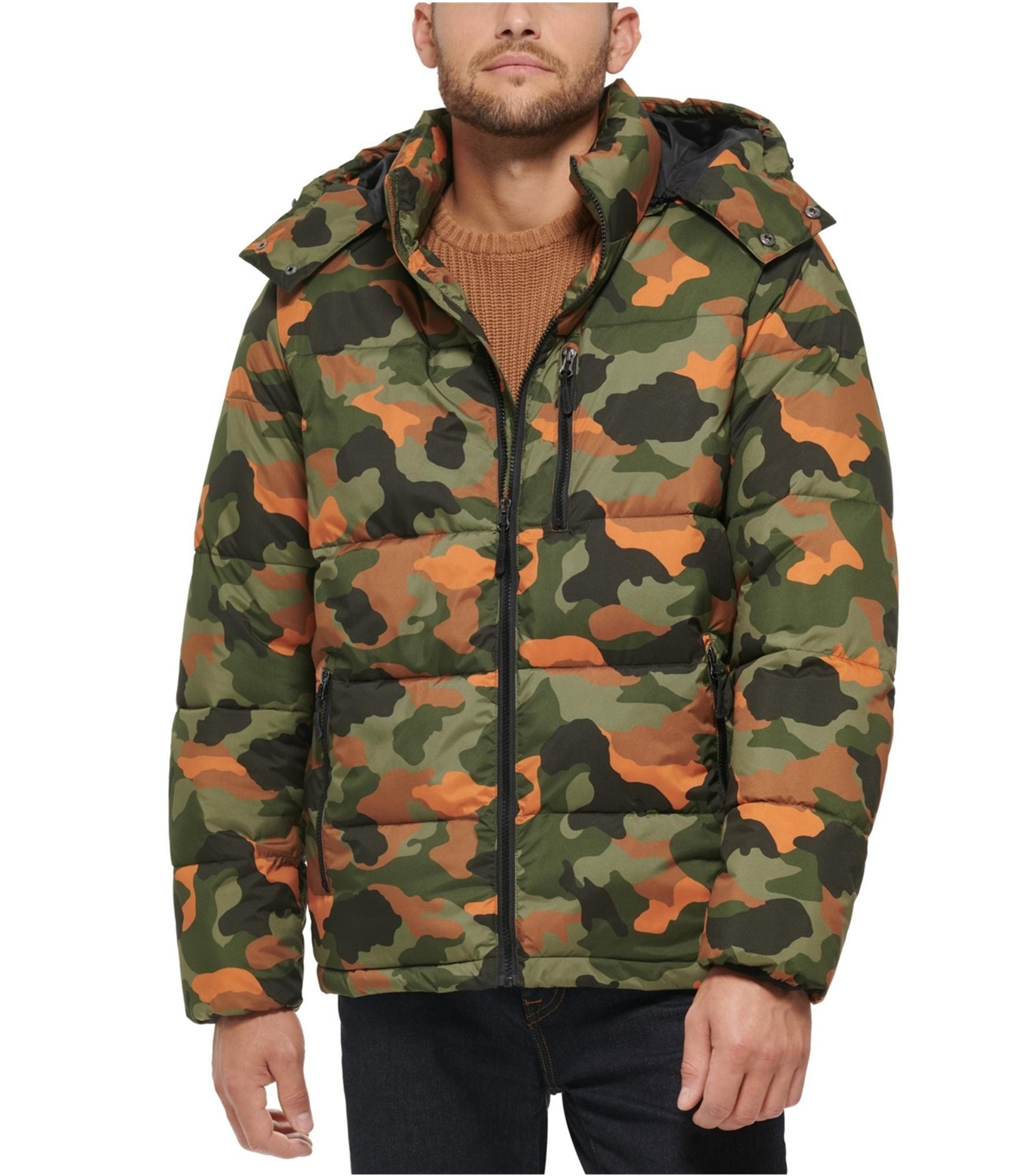 Club Room Mens Warm Puffer Jacket - Picture 4 of 9