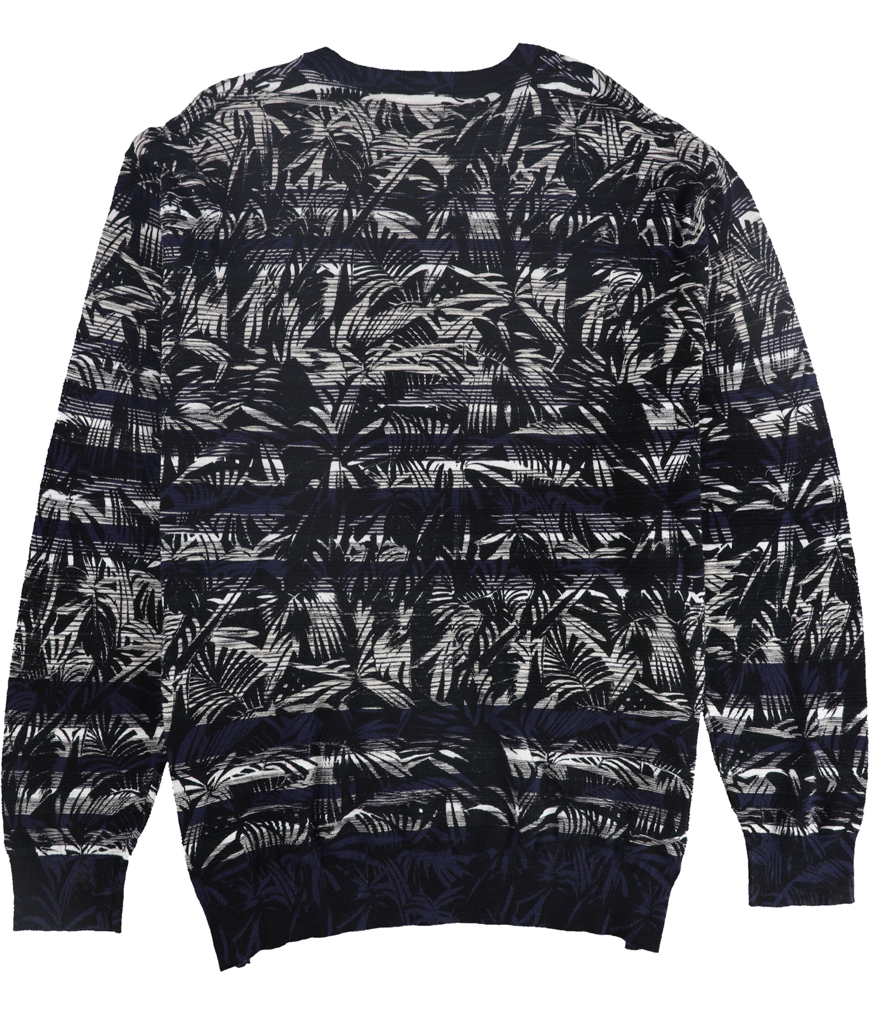 CubAvera Mens Palm Tree Pullover Sweater