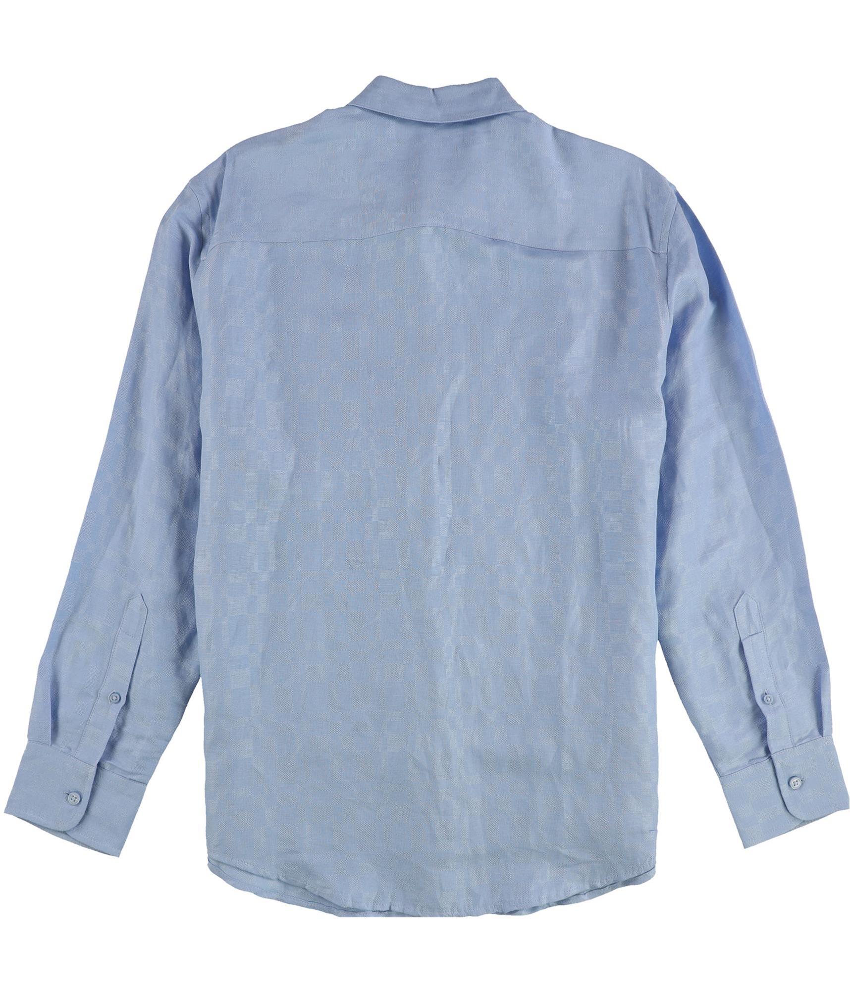 CubAvera Mens Dobby Button Up Shirt - Picture 5 of 5