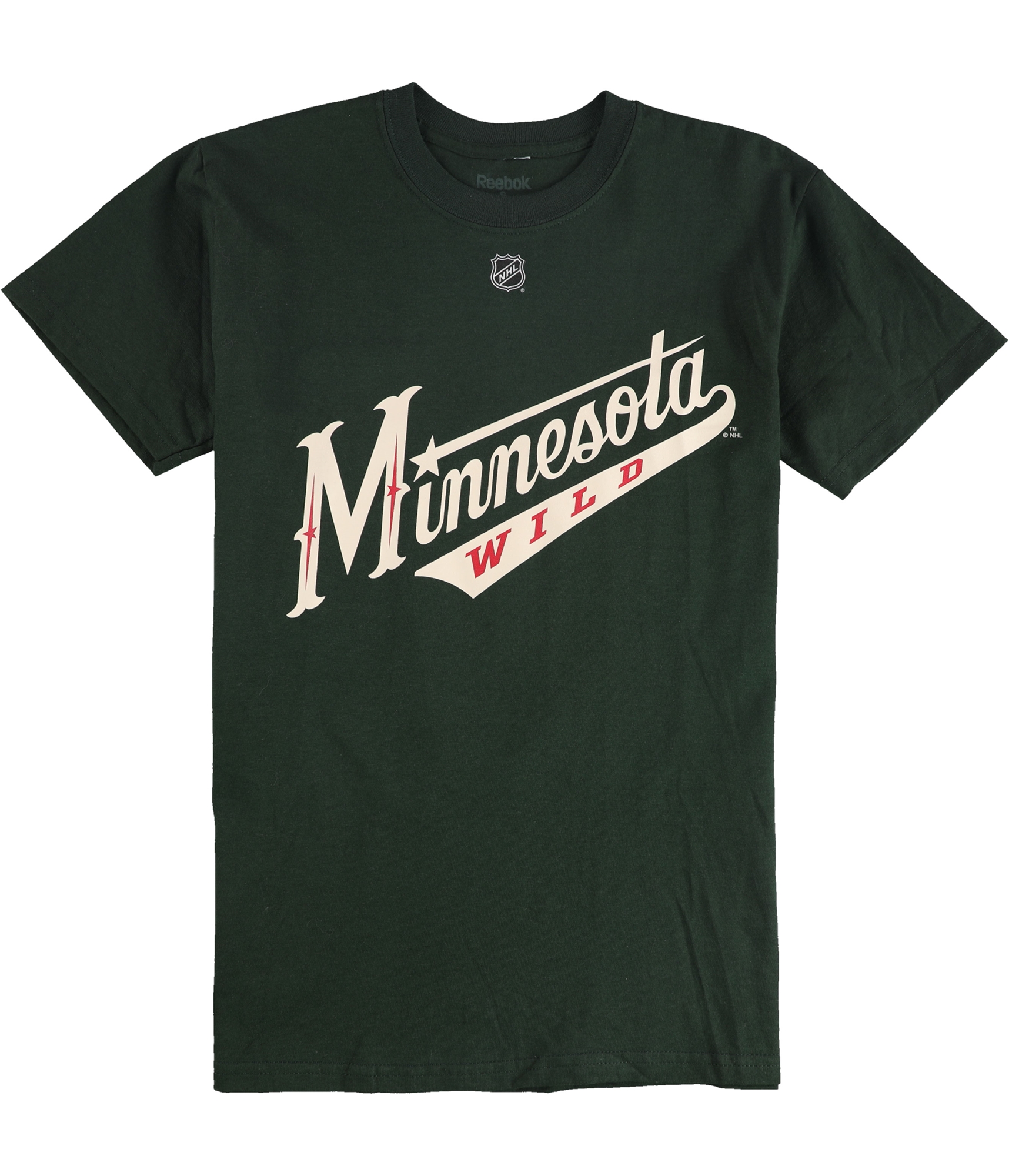 Reebok Mens Minnesota Wild Setoguchi #10 Graphic T-Shirt, setoguchi10, S