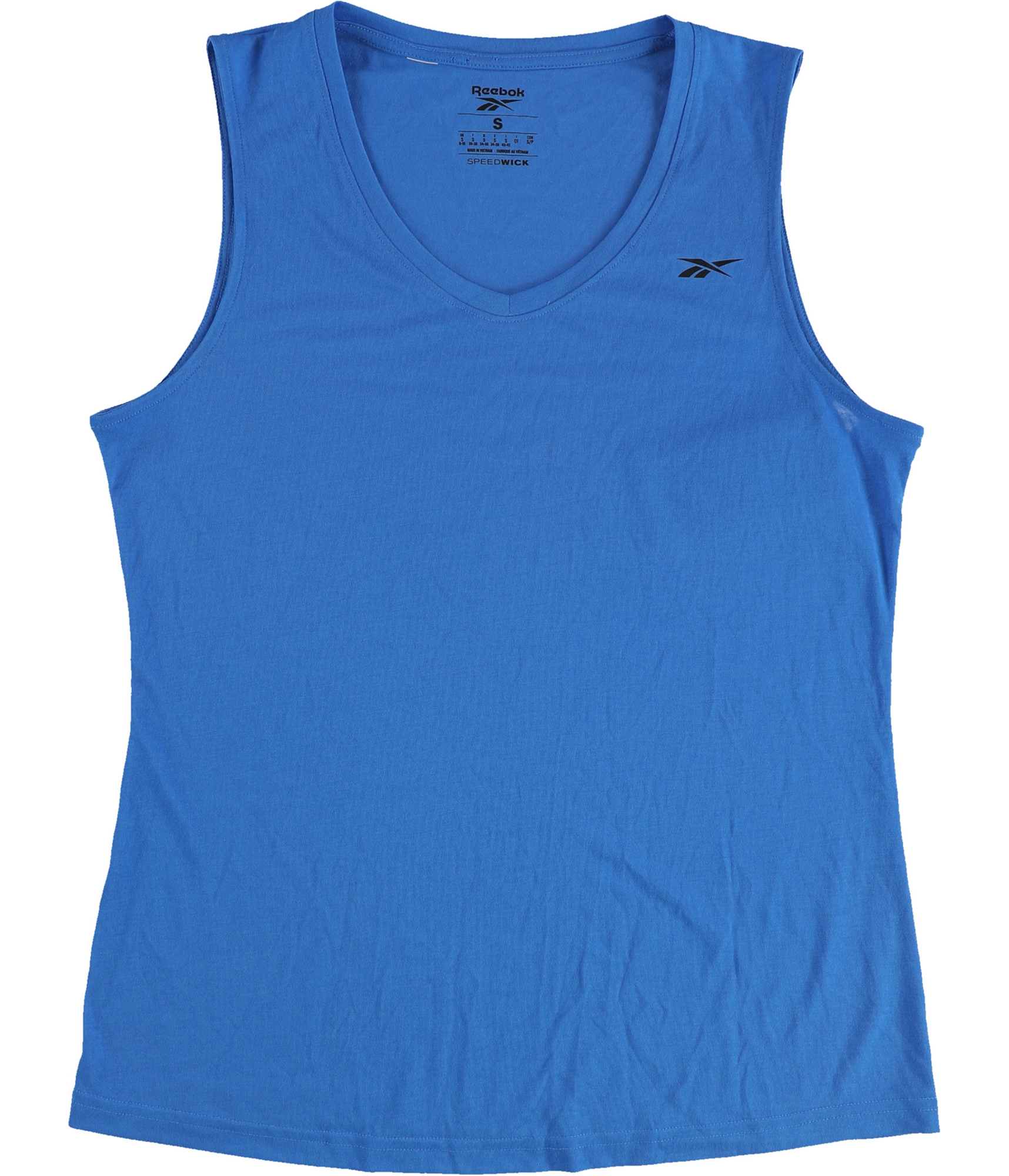 Reebok Mens US Vector Supremium Muscle Tank Top, horblu, S