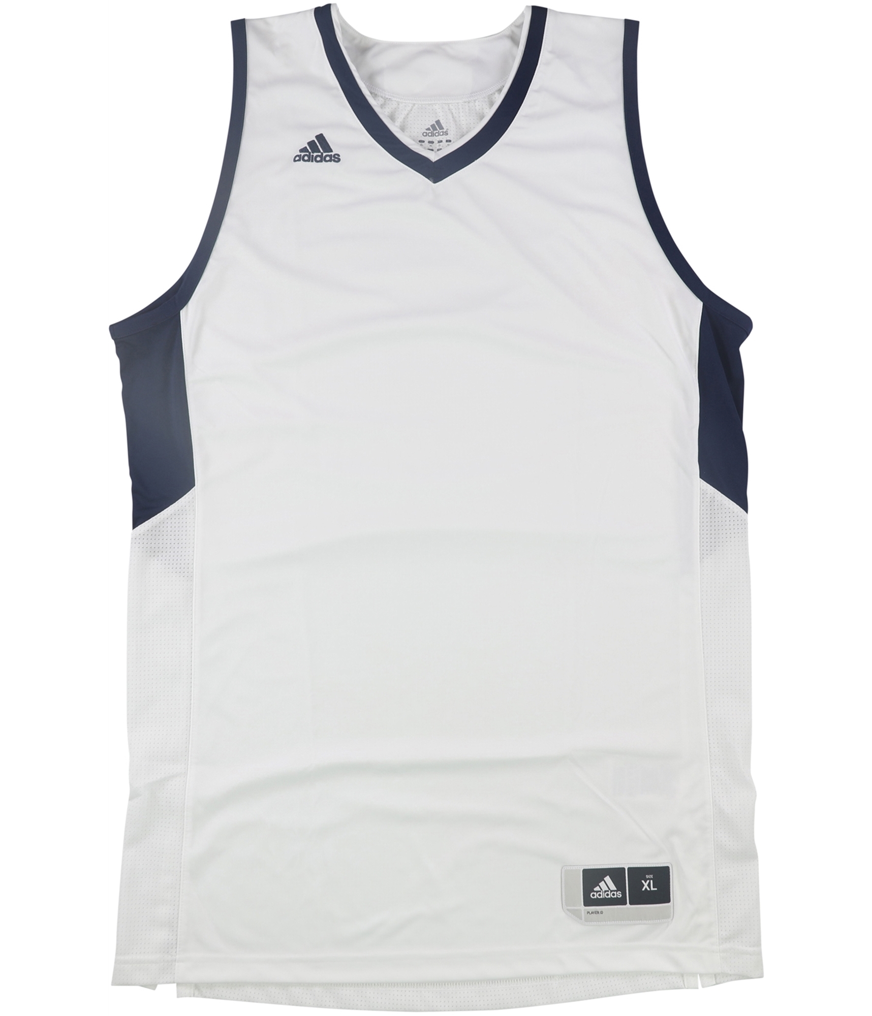 Adidas Mens Two-Tone Jersey, whtgry, M