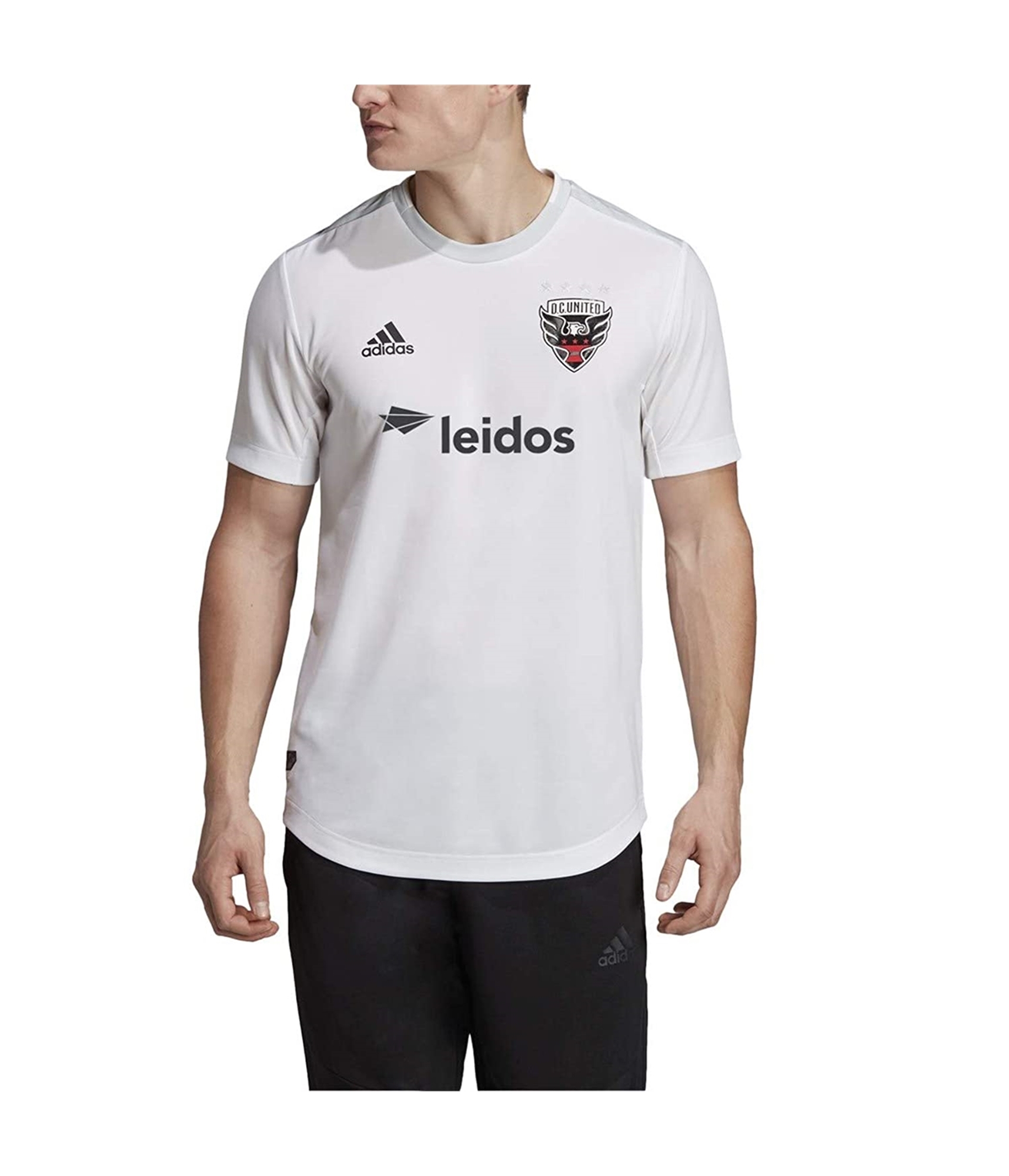 Adidas Mens D.C. United Away Jersey, whtgry, 2XL
